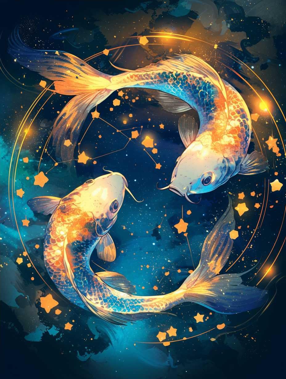 YOUSHIHA Pisces Constellation Diamond Painting Kits for Adults,DIY 5D Constellations Diamond Art Full Drill for Adult,for Beginner Home Wall Decor Gift 12x16 Inch YOUSHIHA