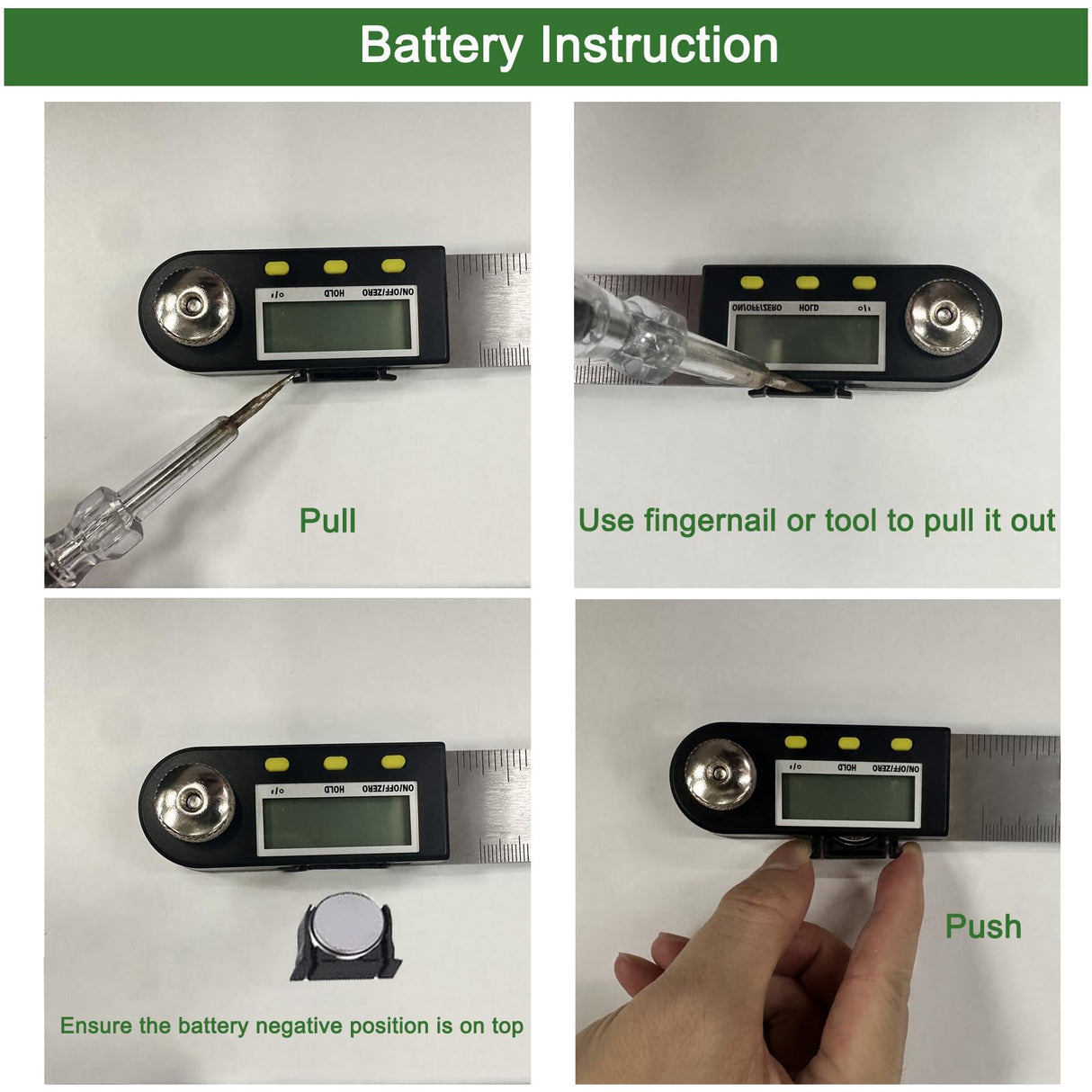 8 Inch Digital Angle Finder, JYEASTZ Stainless Steel Digital Protractor Angle Ruler with Holding Angle Data, Ideal for Construction Woodworking (8inch) JYEASTZ