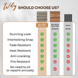 IDZO Wood Plastic Composite Deck Tiles Set of 10, Sustainable FSC Composite Decking Resist Rust, Water, Weather, Easy to DIY & Maintain, Ideal for Patios, Balconies, Rooftops, Decks - Grey IDZO