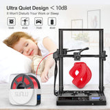 SUNLU Official Filament Dryer S1 Plus, Built-in Circulation Fan, Filament Dryer Box Storage Box for 3D Printer Filament 1.75 2.85 3.00, S1 Plus White SUNLU