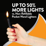 BIC EZ Reach Candle Lighter, The Ultimate Lighter with Wand for Candles, Assorted Home Decor Designs, 3 Count Pack of Long Lighters BIC