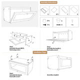 LEIMO KPARTS Bread Storage Farmhouse Bread Box For Kitchen Countertop,Single Layer Bamboo Wooden BreadBox Large Capacity Bin Bread Holder For Kitchen Counter Bread Container LEIMO KPARTS