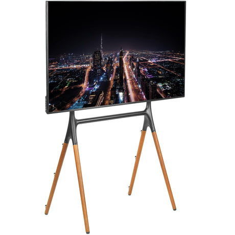 VIVO Artistic Easel 49 to 70 inch LED LCD Screen, Studio TV Display Stand, Adjustable TV Mount with 4 Legs STAND-TV70A VIVO