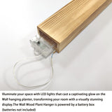 Artificial Eucalyptus with LED Lights Wall Planters Rustic Wall Decor with Lights Wall Sconces Fake Vines for Room Decor Home Bedroom Living Room Bathroom Hanging Vase for Dried Flowers Faux Plants Comtelek