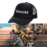 OKBA Sublimation Blank Baseball Cap Polyester Mesh Black Trucker Hat Adult (Black hat * 10pcs) OKBA