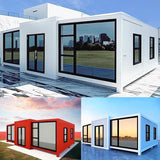 Tiny Homes for Sale Prefab Tiny Houses to Live in for Adults - 20FT & 40FT Portable Container Modular Foldable Expandable Mobile Cabin Kit with 1-4 Bedroom and Fully Functional Kitchen & Bathroom Generic
