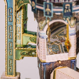 MU 3D Metal Puzzles for Adult Atlantis Palace, Lost World DIY Metal Model Kits Building Architecture Assembling Brain Teaser, Xmas Birthday New Year Girlfriend Gift Desk Home Decor MU