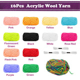 LYKTRIX Weaving Loom for Kids, Wooden Weaving Kit, Loom Kit for Kids Ages 8-12, Great Knitting Looms for Beginners and Girls Over 6 Years Old, Contains Enough Weaving Yarn 11.4" x 7.5" LYKTRIX