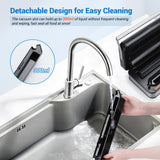 INKBIRD Vacuum Sealer Machine with 160W Double Pump, Full Automoatic Pro Vacuum Sealer for Food Preservation with Liquid/Moist/Dry Food, Food Sealer with Removable Drip Tray, Roll Storage and Cutter Inkbird