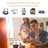 iSANMATE Rainbow PLA+ Filament 1.75mm, Fast Color Change Rainbow Filament 3D Printing Filament, Multicolor Color Changing PLA Filament 1KG Spool (Sunset) iSANMATE