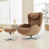 Nouhaus NOU Campo Heated Massage Chair,Full Body Massaging Zero-Gravity Leisure Recliner with Low-Noise 3D Massage and Dual Sound Systems Modern Massage Chairs (Dark Caramel) Nouhaus