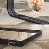 ISTRIPMF Bathroom Mirror Black,55x36 Inch Large Matte Black Bathroom Vanity Mirror,Rectangle Black Metal Framed Mirror for Wall,Anti-Rust,Shatter-Proof (Horizontal/Vertical) ISTRIPMF