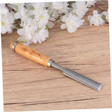 Gadpiparty 1pc Hand Chisel Carving Tools Woodworking Wood Carving Gouges Wood Carving Tool Wood Chisel Sharpening Wood Handle Radial Gouge Electrical Tools Power Tools Bamboo Lathe Shovel Gadpiparty
