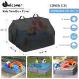 Owlcover Kids Sandbox Cover for Little Tikes Dirt Diggers Excavator Sandbox,Waterproof, Anti-UV Outdoor Toys Sandbox Cover,Cover Only Owlcover