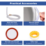 Yescom 3 Gallon Stainless Steel Vacuum Chamber Tempered Glass Lid kit for Essential Oils Silicone Mold Defoaming DIY Yescom