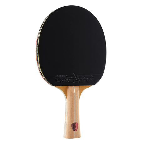 JOOLA Omega Control - Tournament Performance Ping Pong Paddle - Table Tennis Racket for Advanced Training with Flared Handle - Includes Vizon Table Tennis Rubber - Designed for Control JOOLA