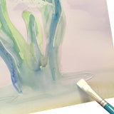 Creative Mark Masking Fluid Paint Brushes (Set of 10) - Watercolor Brushes Contains Synthetic Hair w/Short Wood Handles Creative Mark