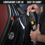 AUTIWOZ Mini Buffer Polisher 600W Rotary Polisher Machine, 6 Variable Speeds, Car Polisher with 33Pcs Polishing Kit, 75mm,100mm,140mm M14 Thread Extension Shaft for Car Detailing and Waxing AUTIWOZ