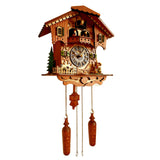 RUAIGRD Traditional German Style Cuckoo Clock Black Forest House Clock with Moving Wood Kids RUAIGRD