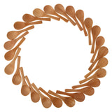 Boao 50 Pcs Small Wooden Spoons, 3.5'' L, Mini Wood Spoons Bulk Nature Tiny Spoons Little Wooden Teaspoons for Jars Sugar Creamer Honey Spices Salt Kitchen Supplies Boao
