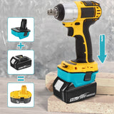 Battery Adapter for Makita DCA1820 18V Compatible with Makita Lithium Battery Convert for DeWalt CA1820 18V DC9180 DC9096 Tool Use Ecarke