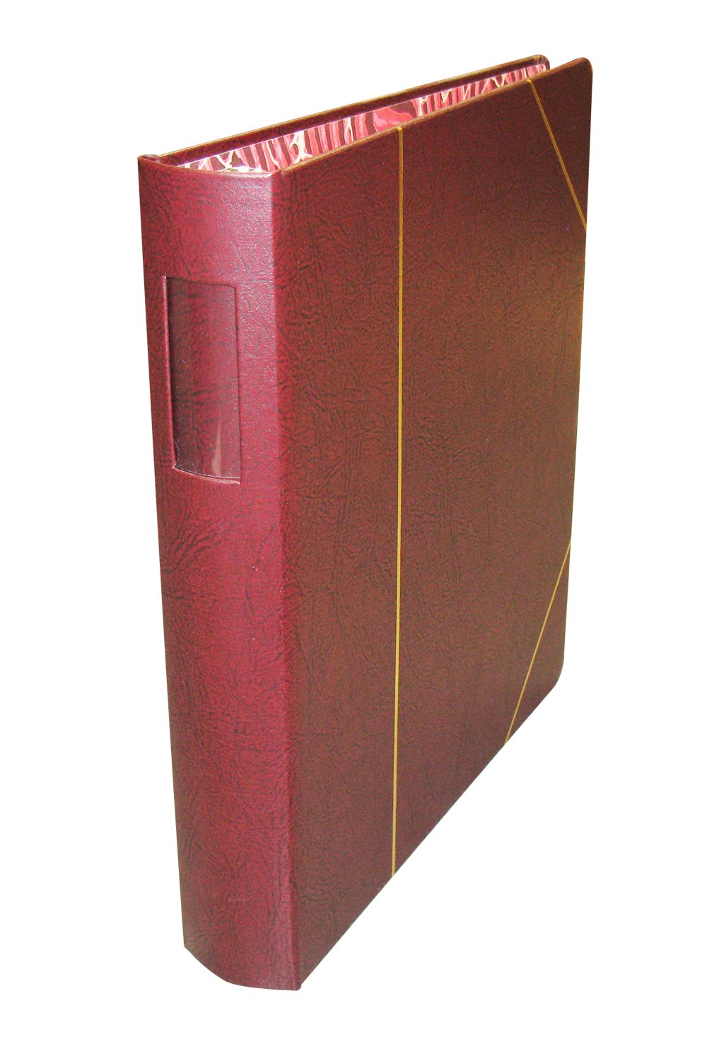 Corpkit 3-Ring VP Binder - Heavy Duty, Imitation Leather Minute Book, Optional Gold Stamping with Corporate or Company Records (Burgundy) Corpkit Legal Supplies