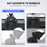 ELEGOO PLA PRO Filament 1.75mm Black 2KG, Improved Rigidity Easy to Print 3D Printer Filament Dimensional Accuracy +/- 0.02mm, 2pcs 1kg Spool (2.2lbs) for Most FDM 3D Printers ELEGOO