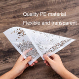 DIY Decorative Rock Roll Stencil Template for Painting on Canvas Wood Furniture Craft Paper (A4 Size) SLGIFT