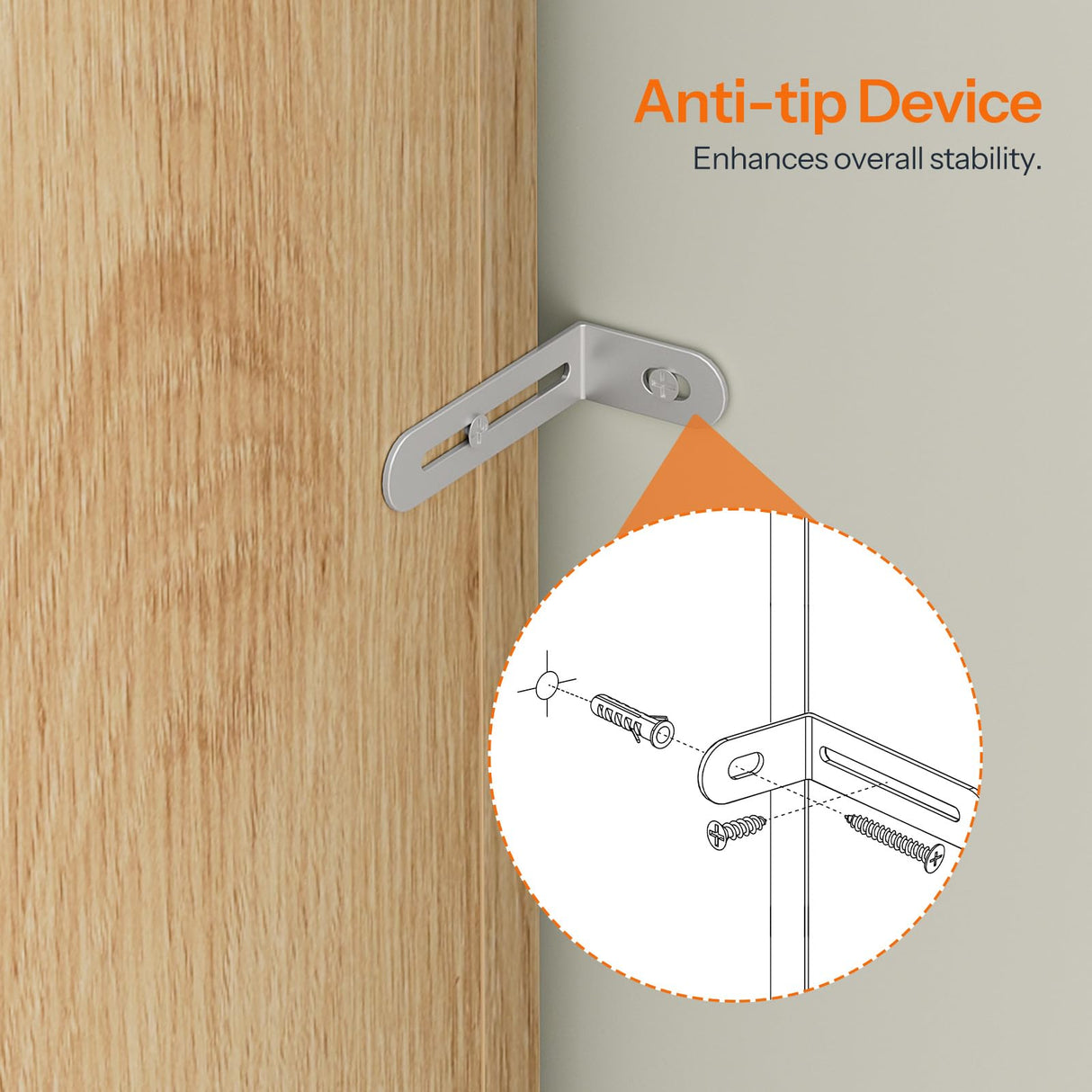 HOOBRO 5-Tier Corner Bookshelf, L-Shaped Corner Bookshelf, 55.3'' Tall Wooden Bookcase with Baffle, Freestanding Display Rack, for Living Room, Home Office, Natural NL50SJ01 HOOBRO