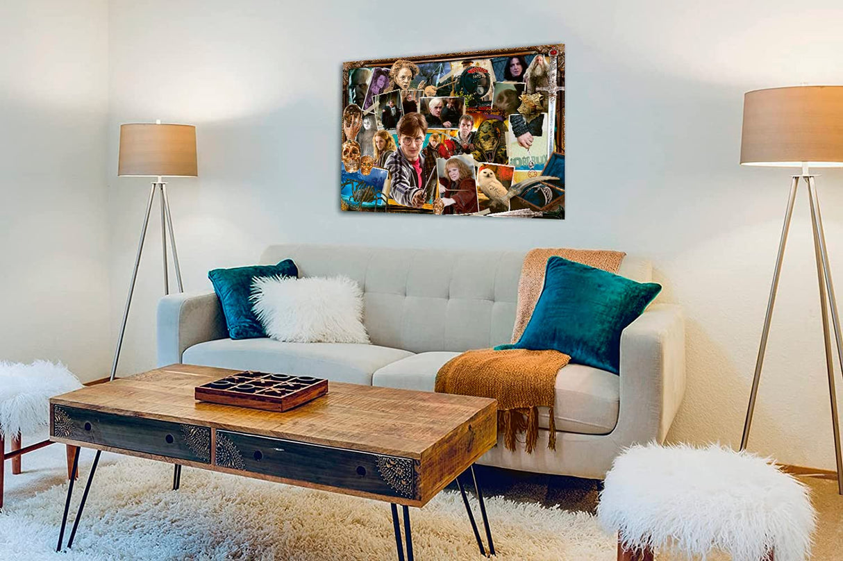 Ravensburger Harry Potter vs Voldemort 1000 Piece Jigsaw Puzzle for Adults - 15170 - Every Piece is Unique, Softclick Technology Means Pieces Fit Together Perfectly Ravensburger