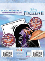 Bendon Frozen II Scratch Off Fantastic Activity Book Bendon
