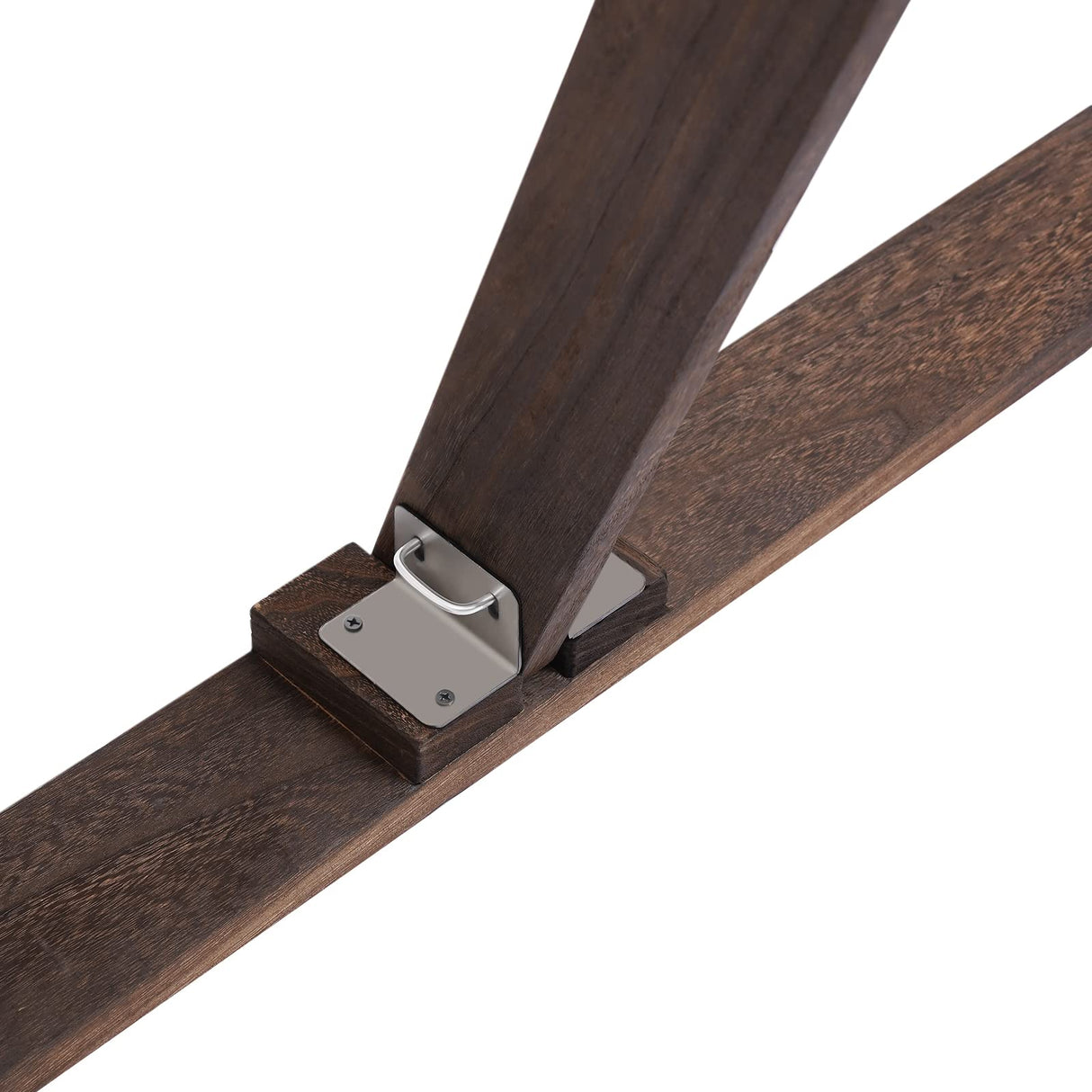 Wooden Wedding Arch for Ceremony, 8.2FT Triangle Backdrop Arch Stand for Wedding Ceremony Gorgeous Wedding Arbor Rustic Arch Decorations for Garden Wedding, Parties Netcoin