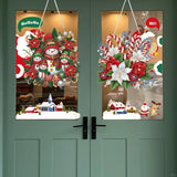 Diamond Art Hanging and Tabletop Kits for Adults Kids, 4 Pack DIY Christmas Diamond Art Suncatchers, 5D Special Shape Diamond Painting Pendant Window Ornament Gifts for Home Garden Door Wall Decor﻿ Fairyland JinWenn