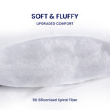 SLEEP ZONE Quilted Fitted Twin Mattress Pad Cover - Soft Fluffy Pillow Top Bed Mattress Topper Deep Pocket 8-21 inch, Twin SLEEP ZONE