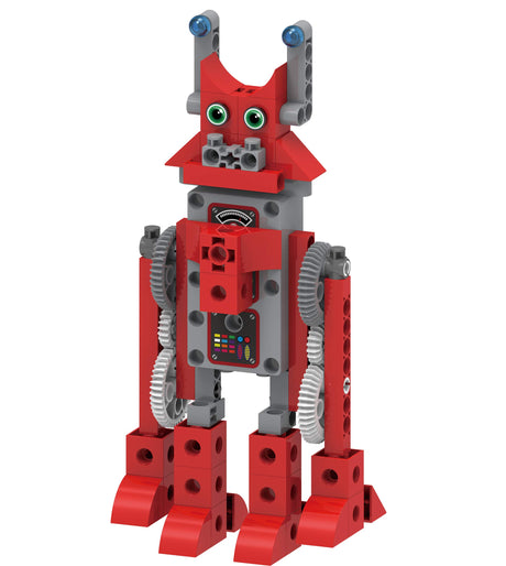 Thames & Kosmos Kids First Robot Factory: Wacky, Misfit, Rogue Robots STEM Experiment Kit | Hands-on Model Building for Young Engineers | Build 8 Motorized Robots | Play & Learn with Storybook Manual Thames & Kosmos