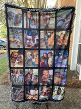 Zeloyaut 2 Pack 40"X60" Sublimation Blank Throw Blankets for Heat Press, Baby Printed Blanket, 100% Polyester, Custom Personalised Sublimation Photo with 20 Panel Zeloyaut