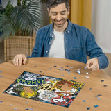 Ravensburger - Puzzle: Snoopy Grafiti, Peanuts, Puzzles for Adults and Children, Adult Puzzle, Puzzle 500 Pieces, Glue Puzzle to Frame, Puzzle 500 Pieces Adults, Adult Hobbies Ravensburger