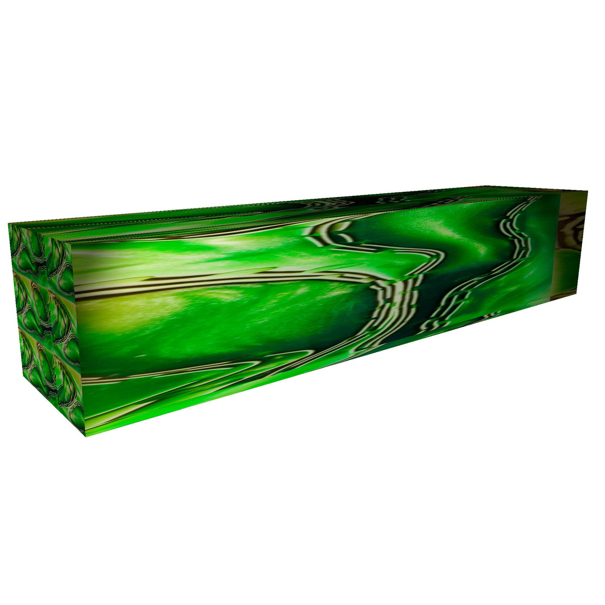 Peachtree Woodworking Supply Color Splash Acrylic Pen Blank 3/4" x 3/4" x 5" Per Blank. Color Splash Patterns May Slightly Vary Peachtree Woodworking Supply