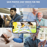 Smart Bird Feeder with Camera,Bird House Camera with AI Identify Bird Species,1080P HD Bird Watching Camera Auto Capture Bird Videos & Solar SMBDFOD