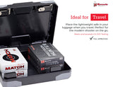 Hornady Treklite Combination Lock Box XXL, 95260 - Travel Safe Lightweight Gun Lock Box with Dual 4-Digit TSA Combination Locks - Protects Firearms, Ammo, & Valuables - 12.2 x 10.1 x 3.3 Inches Hornady