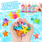 Eleanore's Diary Aqua Fairy Water Gel Kit, Magic Water Elf Toys for Kids, Creative Squishy Maker Toy, Holiday DIY Art & Crafts for Boys Girls Ages 3-12, Summer Family Party Favors Birthday Gifts Eleanore's Diary