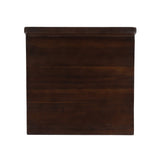 Christopher Knight Home Hazel Indoor Bar Stools, Modern, Contemporary, Dark Brown Acacia Wood with Iron Legs (Set of 2) Christopher Knight Home