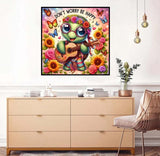 Axquilon Turtle Diamond Art Kits for Adults, 5D Diamond Painting Kits for Adults, DIY Full Round Drill Gem Art for Wall Home Decor Craft 14X14 Inch Axquilon