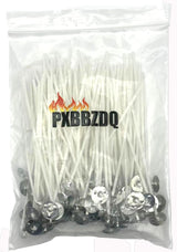 PXBBZDQ 12" Long Pre-Waxed Candle Wicks for Making - 100 Piece Thick Lx Wicks PXBBZDQ