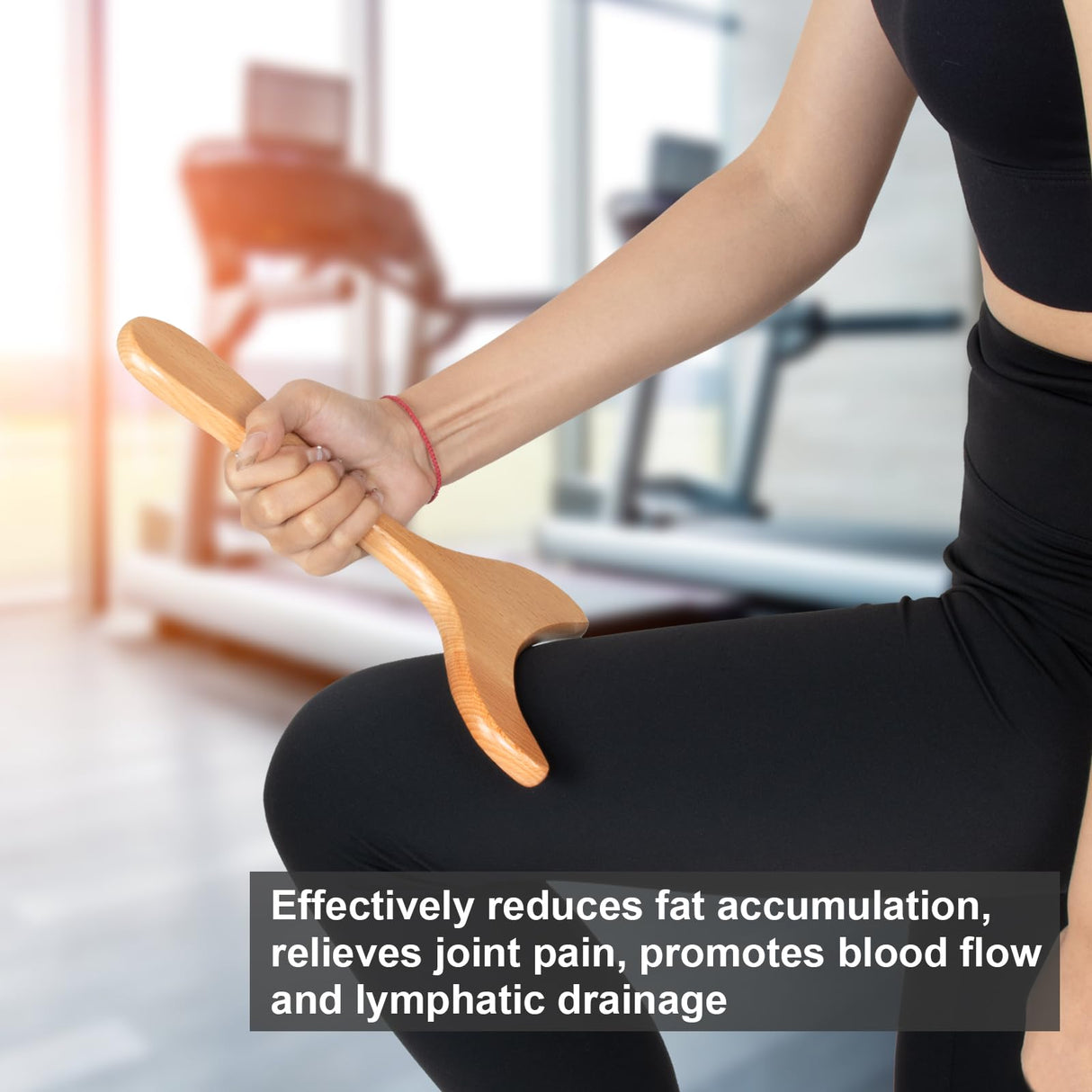 KintKita Wood Therapy Massage Tools,Wooden Lymphatic Drainage Massager, Cellulite Remover Body Sculpting Tool for Cellulite Reduction,Muscle Tension Release,Body Contouring and Shaping KintKita