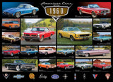 EuroGraphics 1960's Cruisin' Classics Jigsaw Puzzle (1000-Piece) EuroGraphics