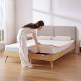 VECELO Charcoal Infused Memory Foam King Mattress 8 Inch, Medium Firm King Size Bed Mattress with Washable Cover for King Bed Frame, Pressure Relieve, Fresh Cooling Comfort VECELO