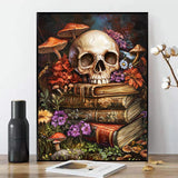 xcemhil Halloween Paint by Numbers Kit for Adults, Book Painting by Numbers, Adult Paint by Number Kits Suitable for Gifts and Interior Decor 16x20 Inch xcemhil