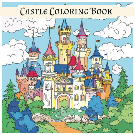Castle Coloring Book Majosta
