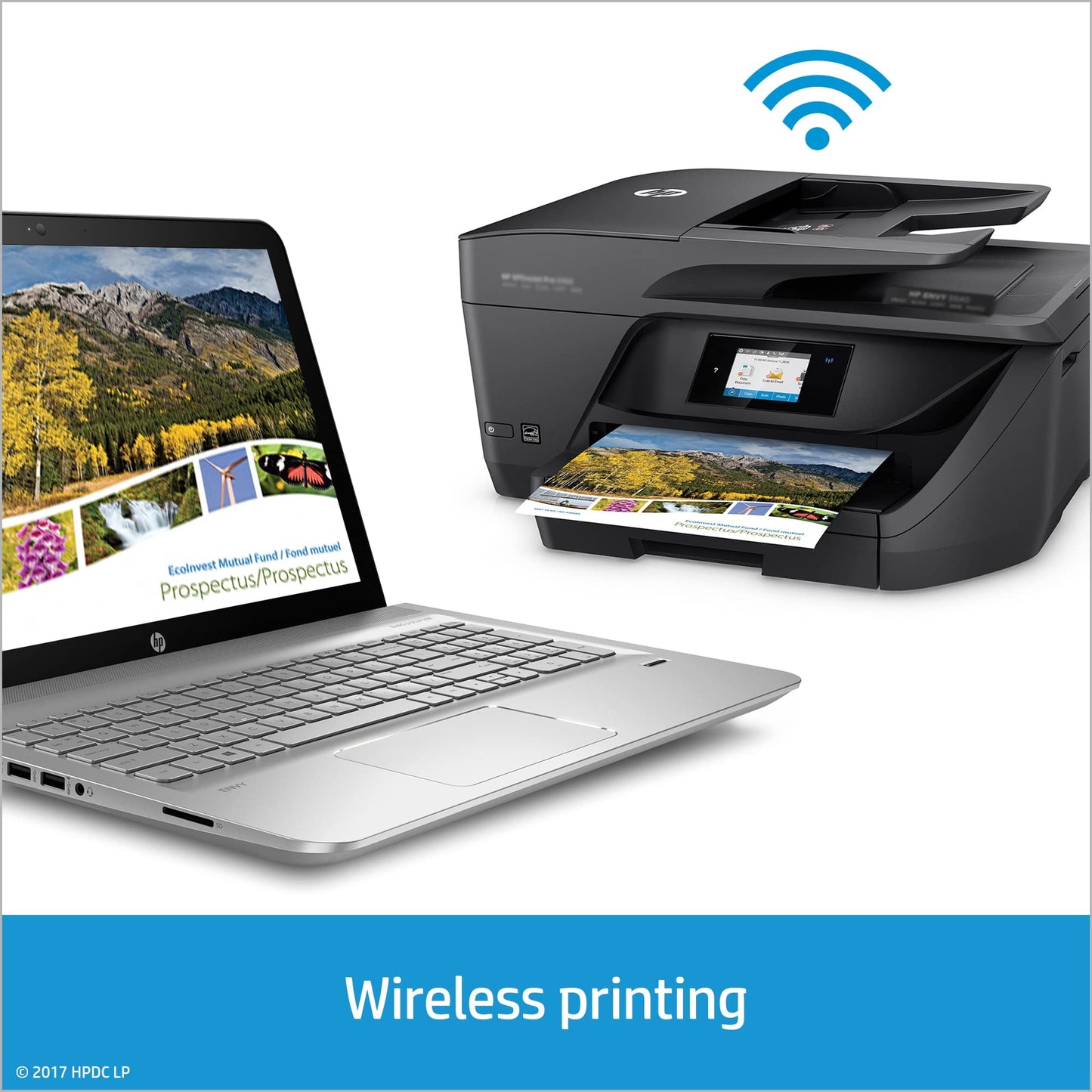 HP OfficeJet Pro 6978 All-in-One Wireless Color Printer, HP Instant Ink, Works with Alexa (T0F29A)